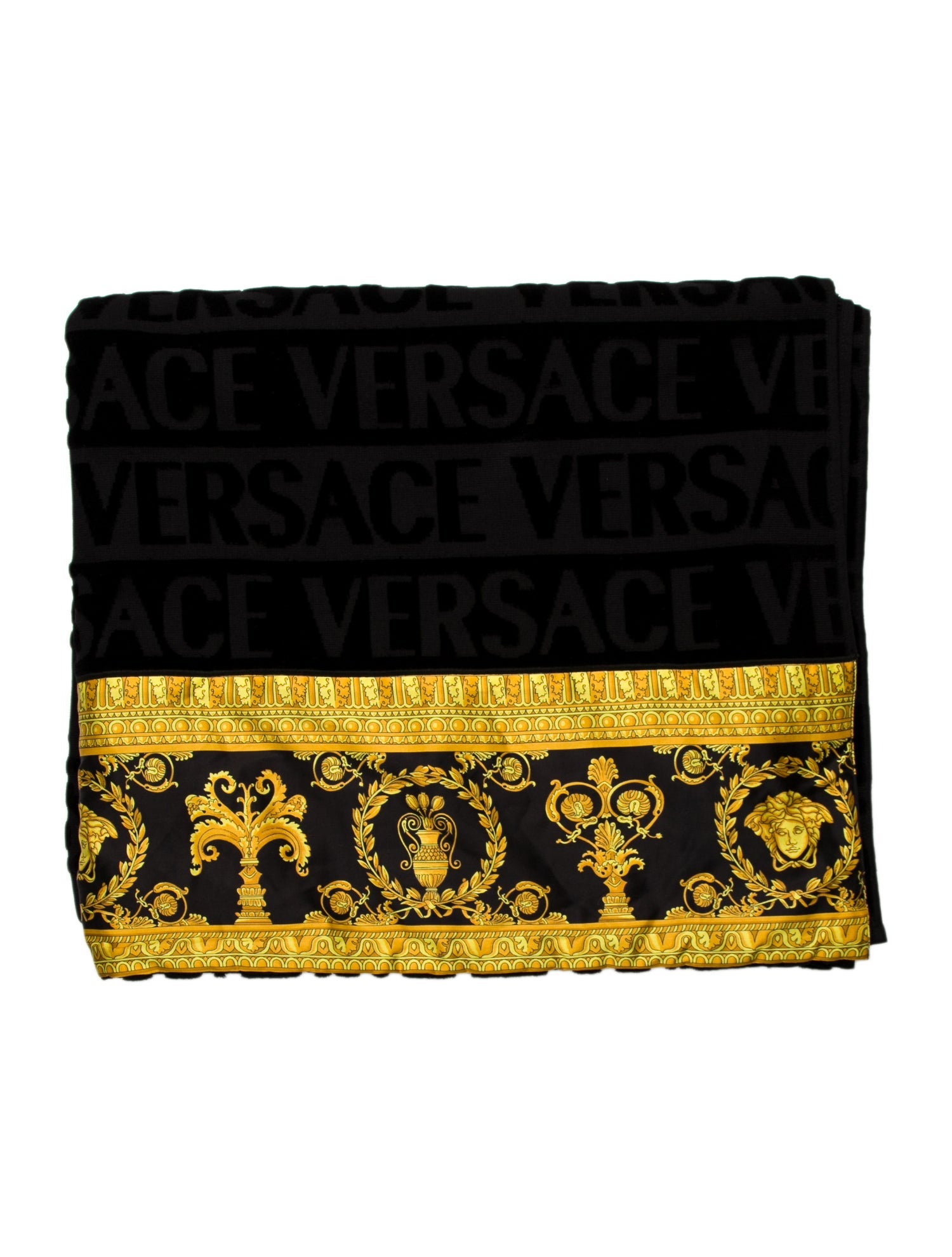 Versace I ♡ Baroque Bath Towel